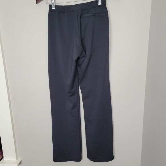 Brooks Track Wide Leg Black Pants - Picture 2 of 4
